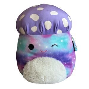 Squishmallows 16" Unai Mushroom Large Stuffed Animal Pillow